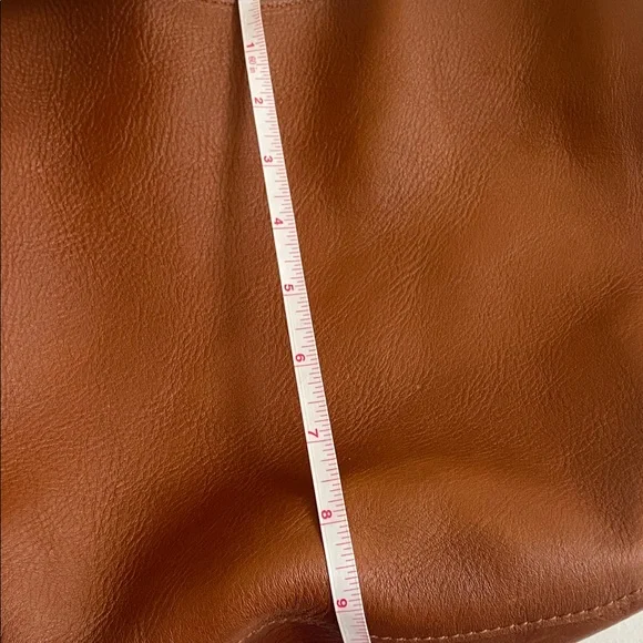 Madewell Rich Tan Leather Hobo Bag - Picture 6 of 7